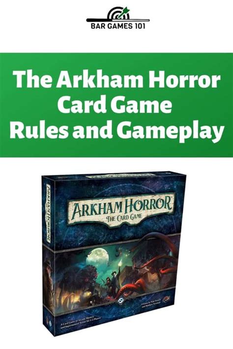 arkham horror card game rules pdf|LEARN TO PLAY .